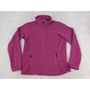 Nike ACG Full Zip Jacket Womens Size M Pink Therma Fit Fleece Hiking Camping